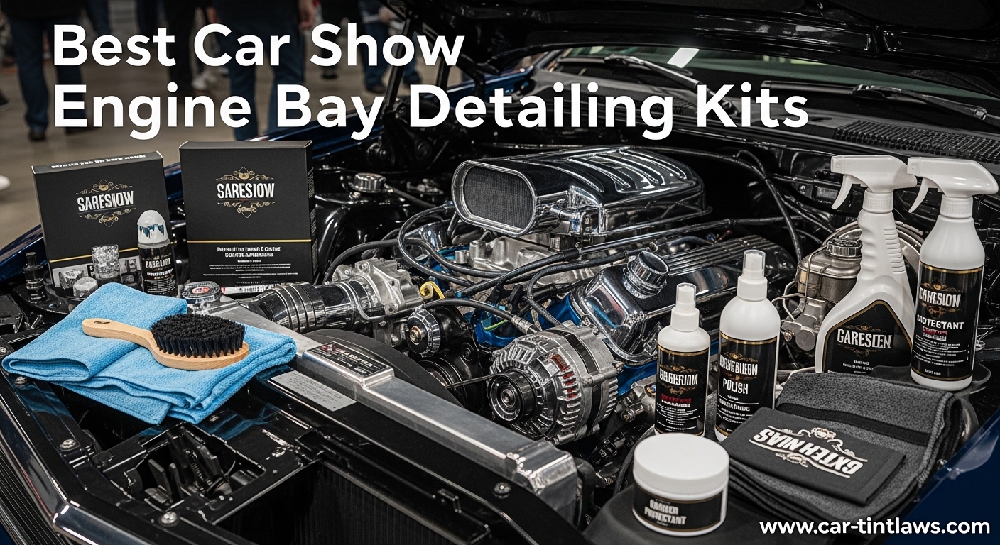 Best Car Show Engine Bay Detailing Kits