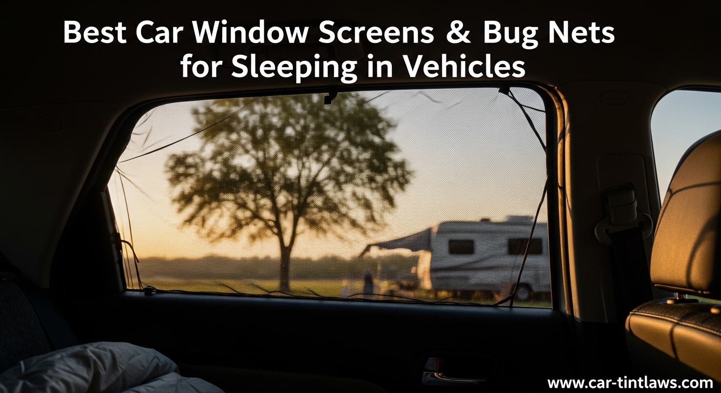 Best Car Window Screens & Bug Nets for Sleeping in Vehicles