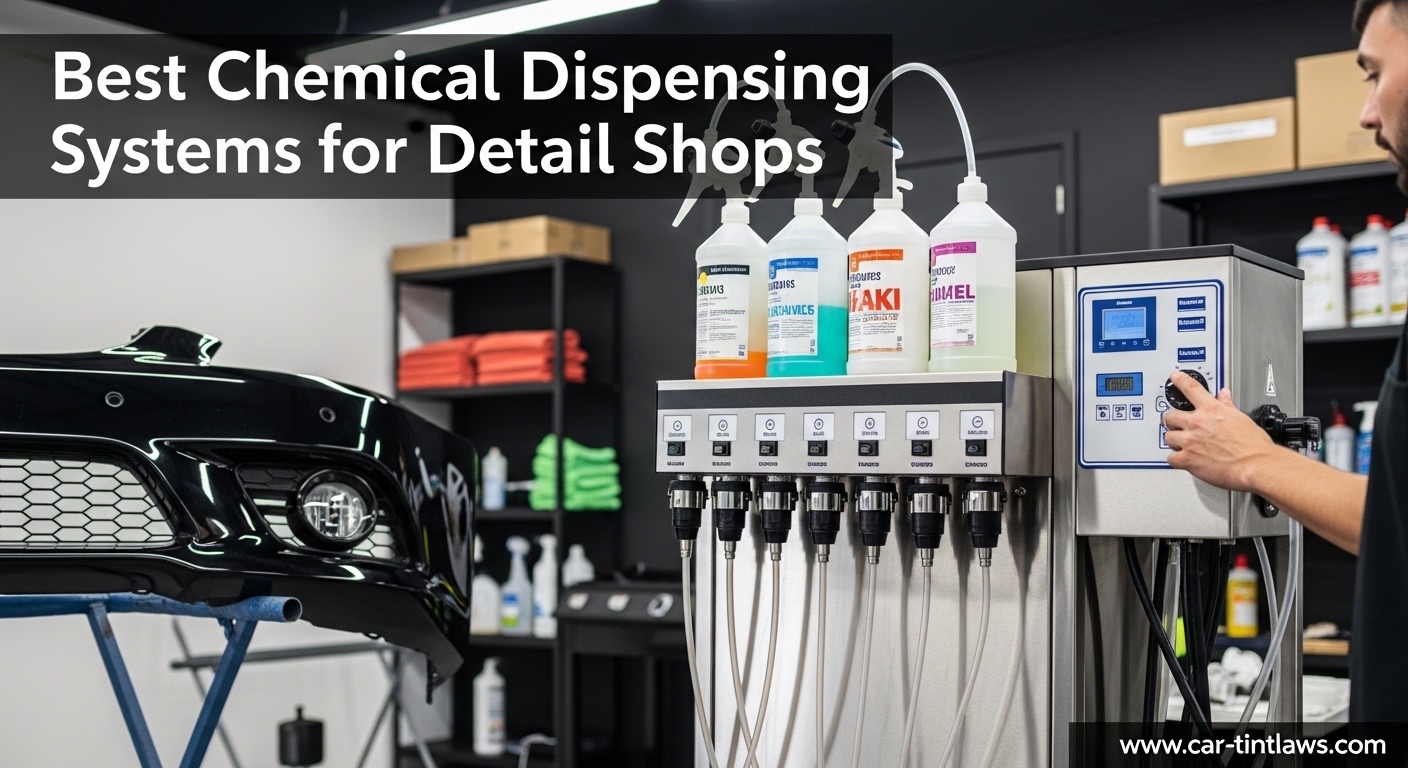 Best Chemical Dispensing Systems for Detail Shops Best Chemical Dispensing Systems for Detail Shops