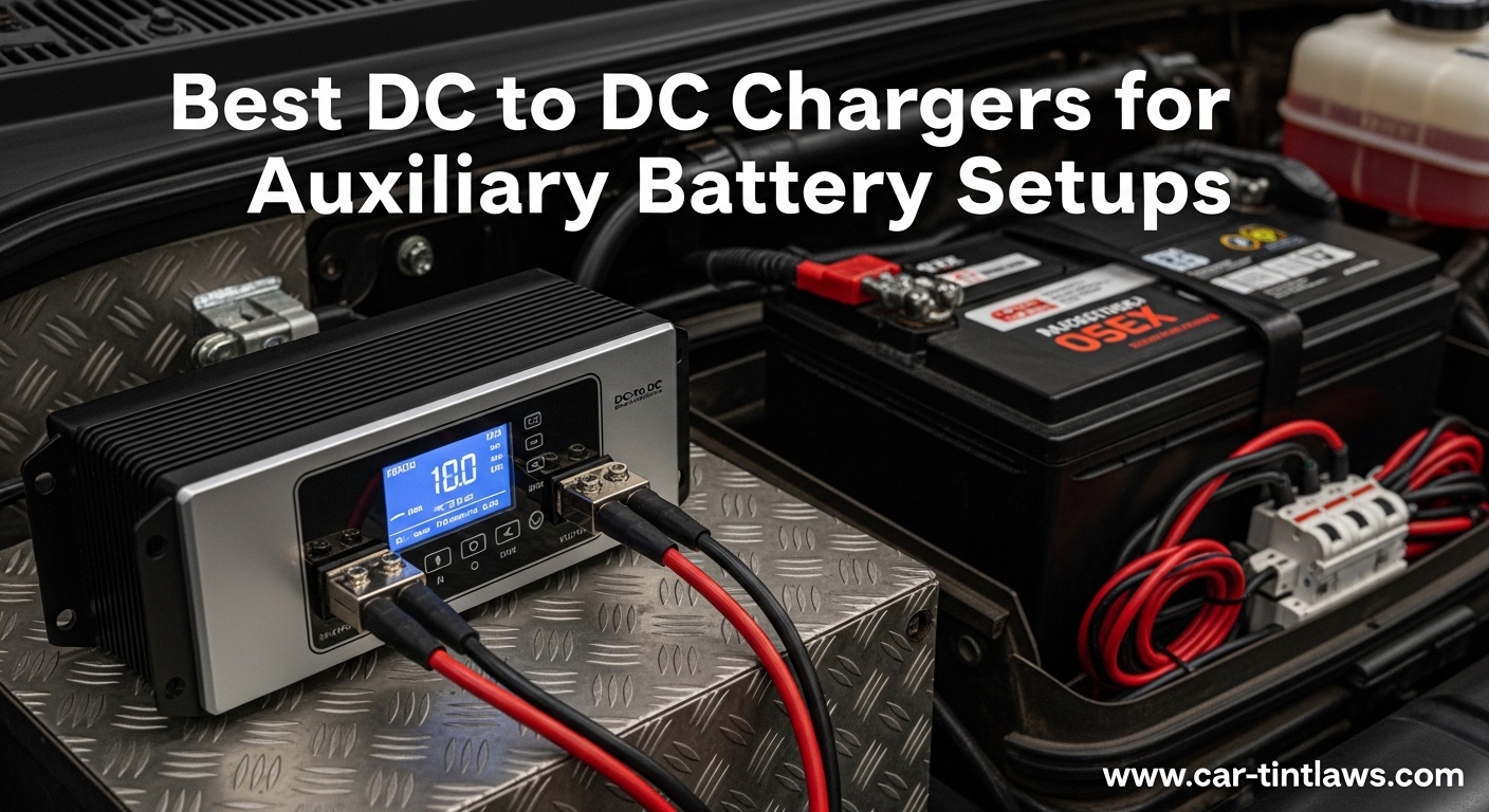 Best DC to DC Chargers for Auxiliary Battery Setups