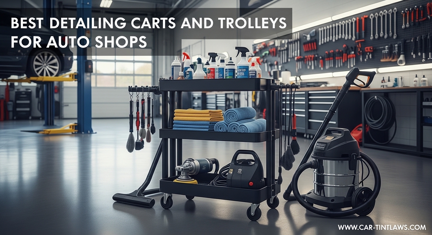 Best Detailing Carts and Trolleys for Auto Shops