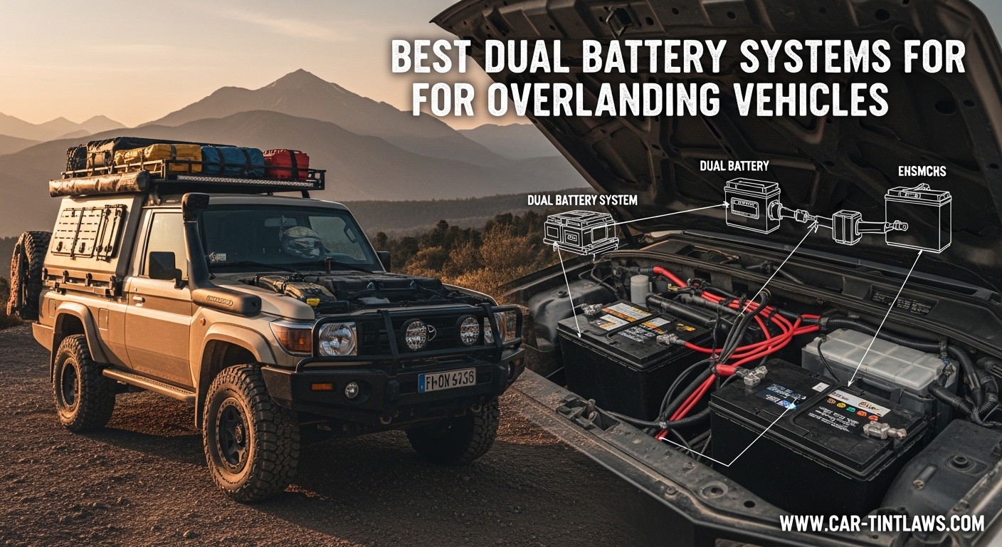 Best Dual Battery Systems for Overlanding Vehicles
