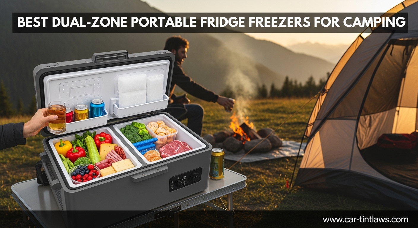 Best Dual-Zone Portable Fridge Freezers for Camping