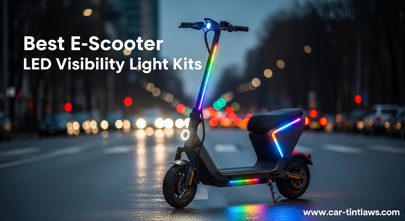 Best E-Scooter LED Visibility Light Kits