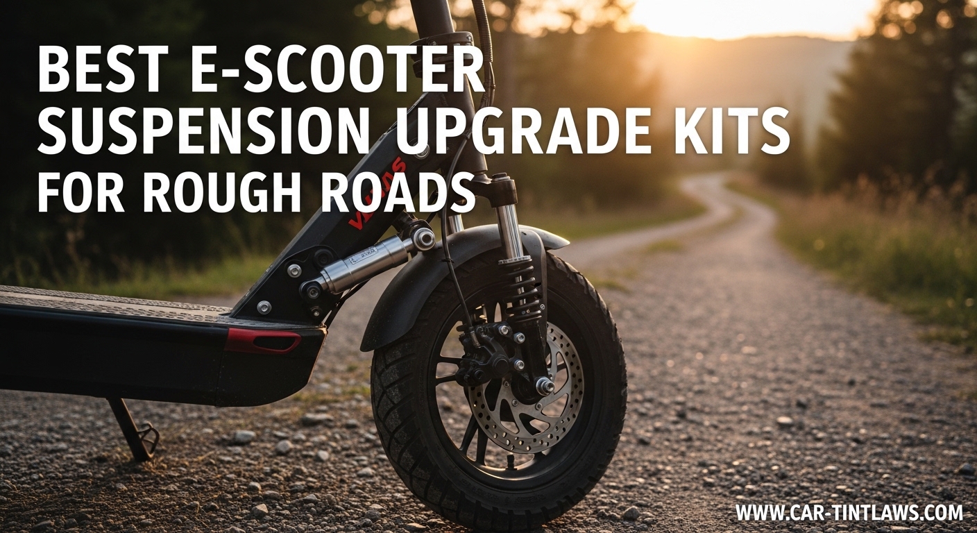 Best E-Scooter Suspension Upgrade Kits for Rough Roads
