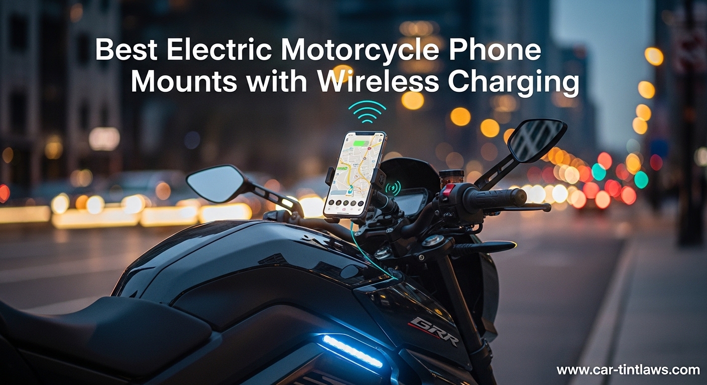 Best Electric Motorcycle Phone Mounts with Wireless Charging