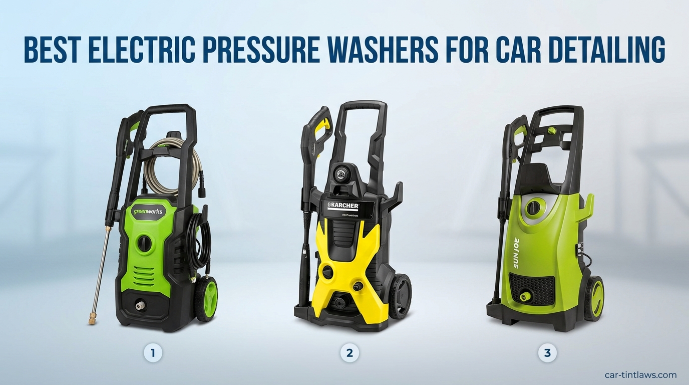 Best Electric Pressure Washers for Car Detailing