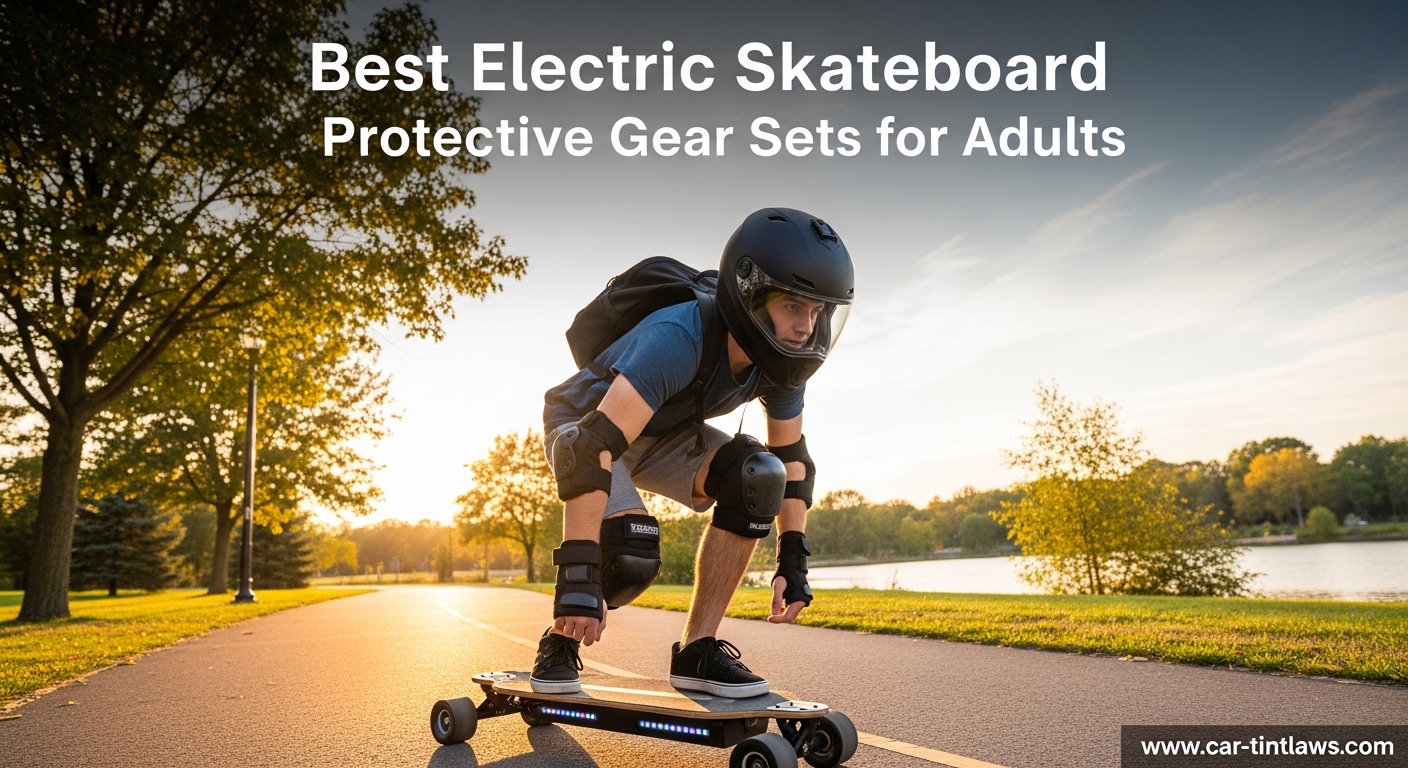 Best Electric Skateboard Protective Gear Sets for Adults