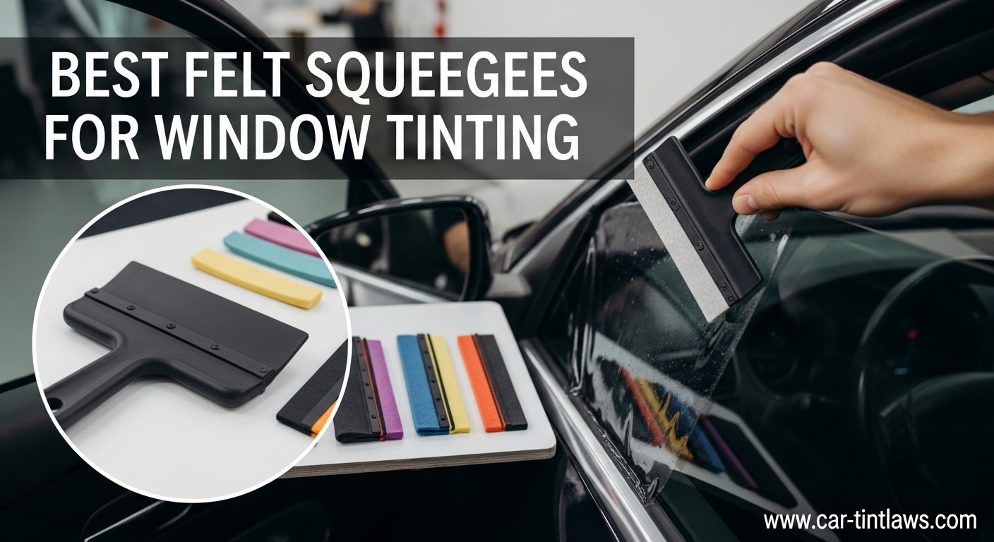 Best Felt Squeegees for Window Tinting