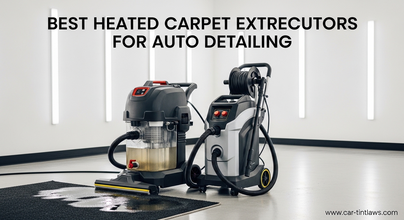 Best Heated Carpet Extractors for Auto Detailing