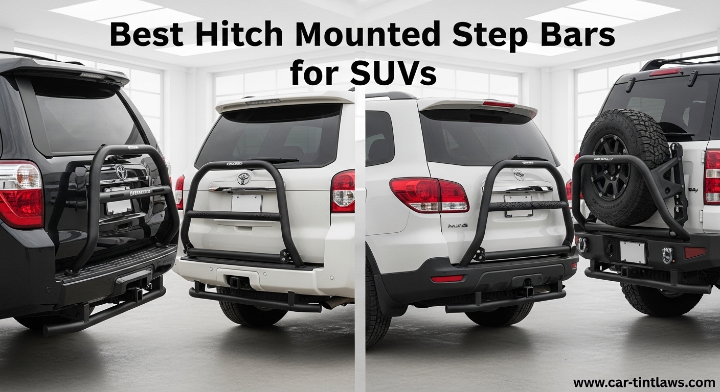 Best Hitch Mounted Step Bars for SUVs
