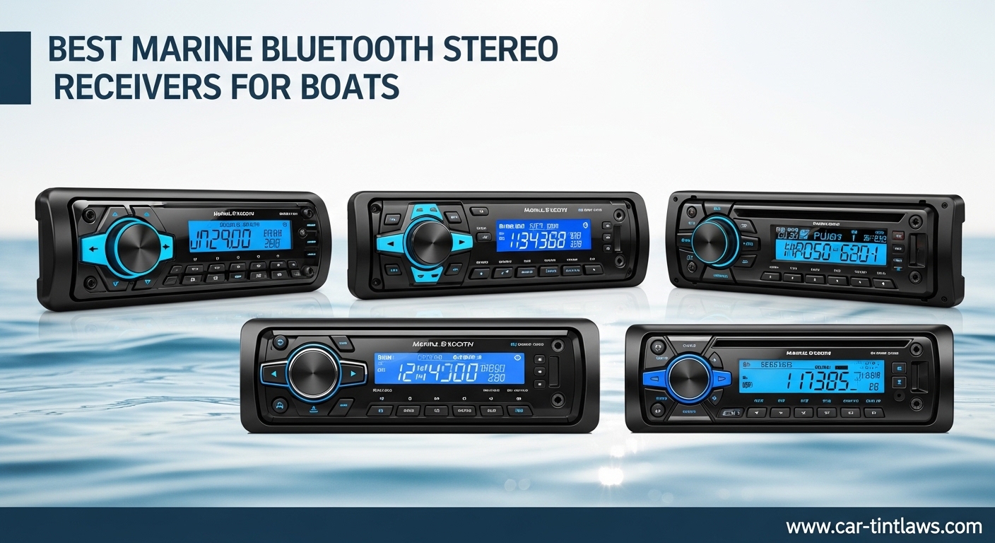Best Marine Bluetooth Stereo Receivers for Boats