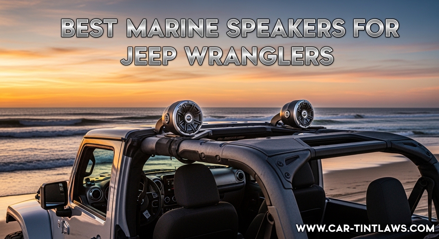 Best Marine Speakers for Jeep Wranglers