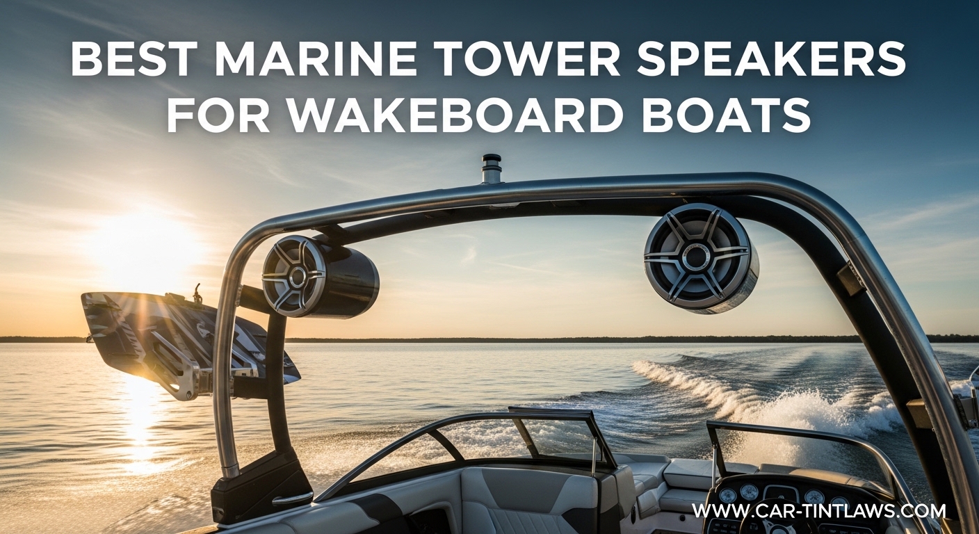 Best Marine Tower Speakers for Wakeboard Boats