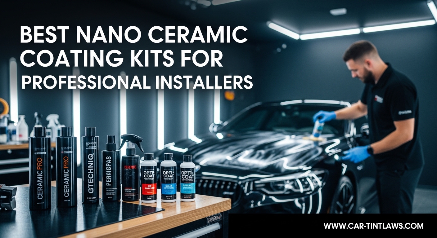 Best Nano Ceramic Coating Kits for Professional Installers