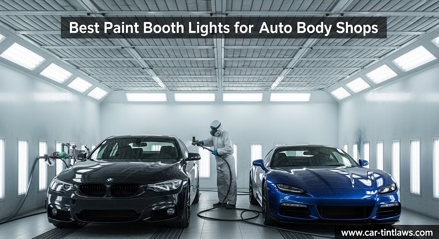 Best Paint Booth Lights for Auto Body Shops