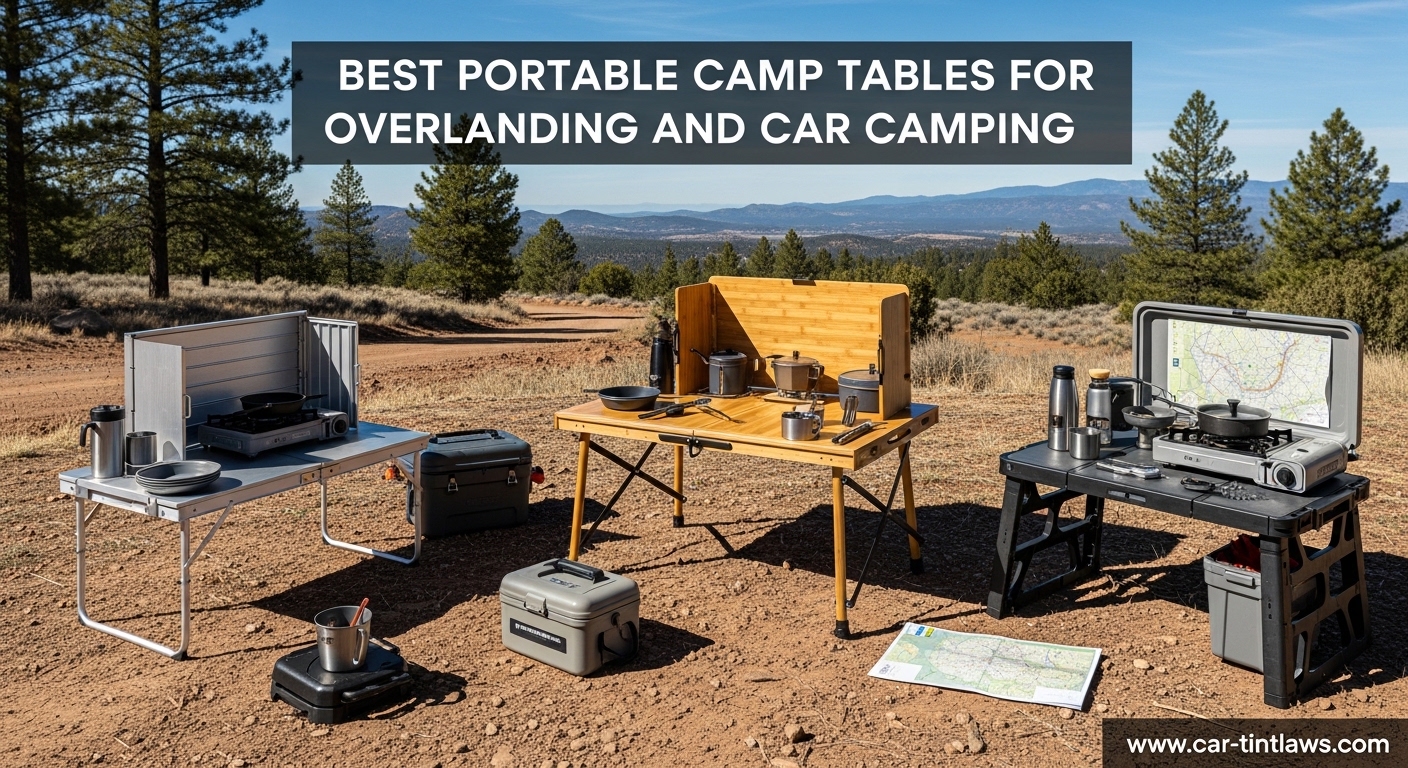 Best Portable Camp Tables for Overlanding and Car Camping