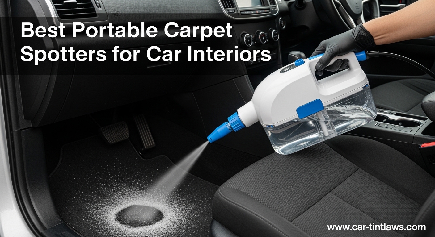 Best Portable Carpet Spotters for Car Interiors