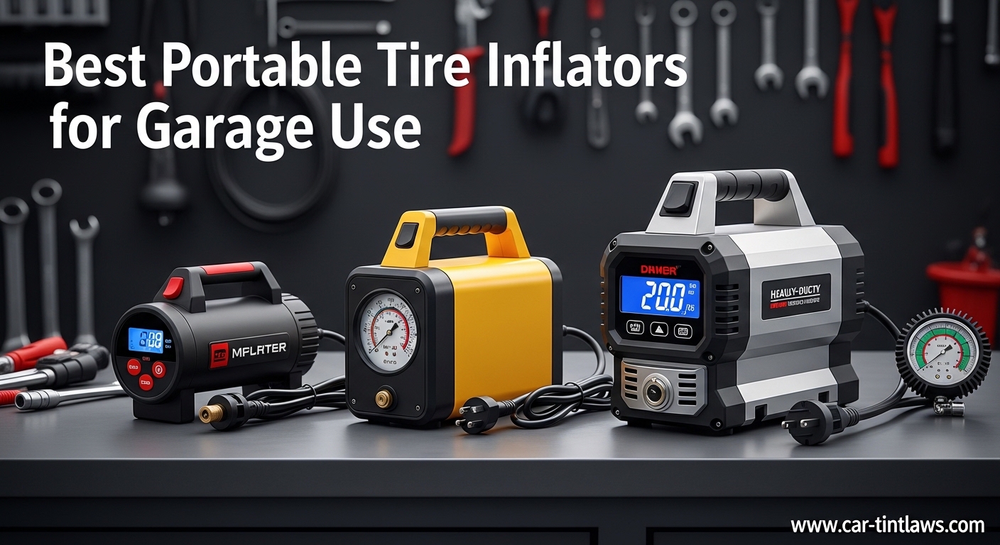 Best Portable Tire Inflators for Garage Use