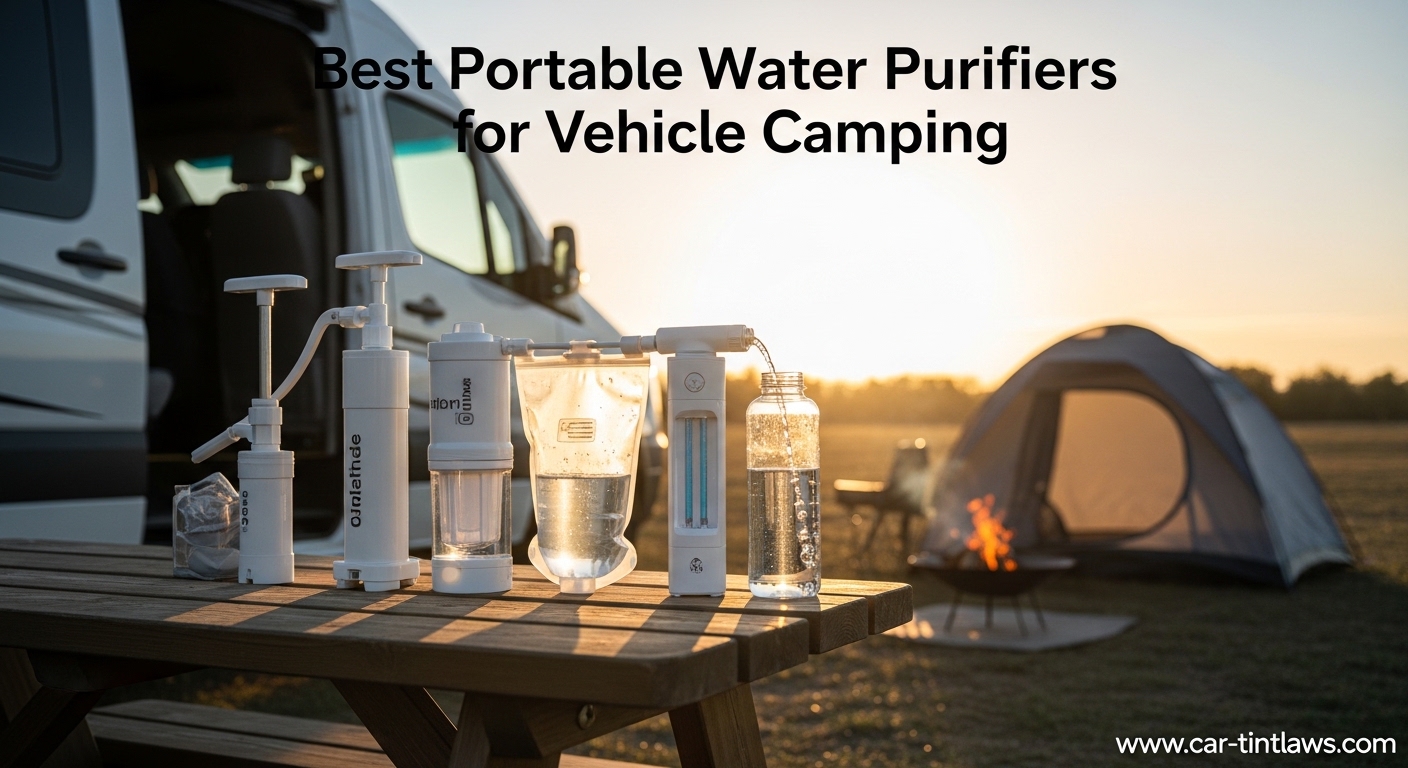 Best Portable Water Purifiers for Vehicle Camping