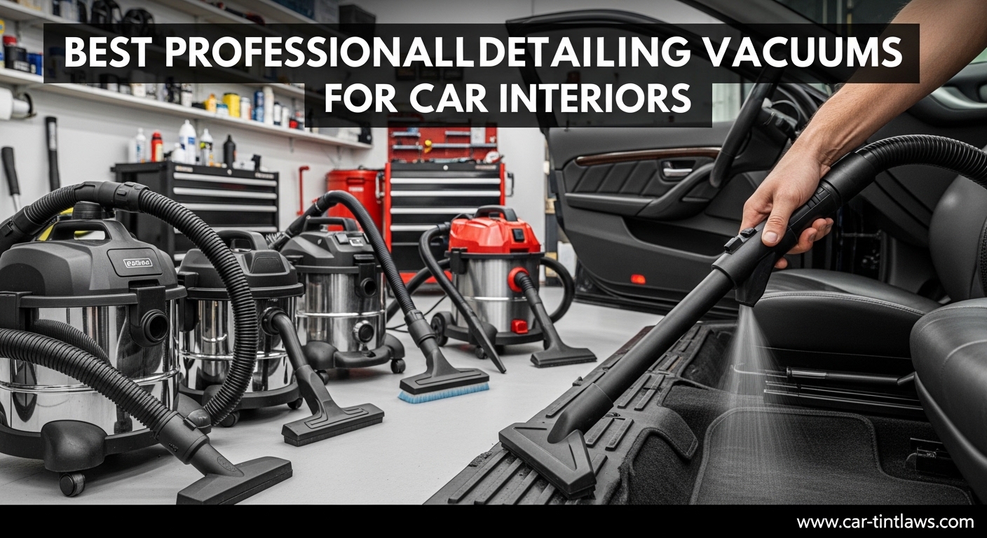 Best Professional Detailing Vacuums for Car Interiors