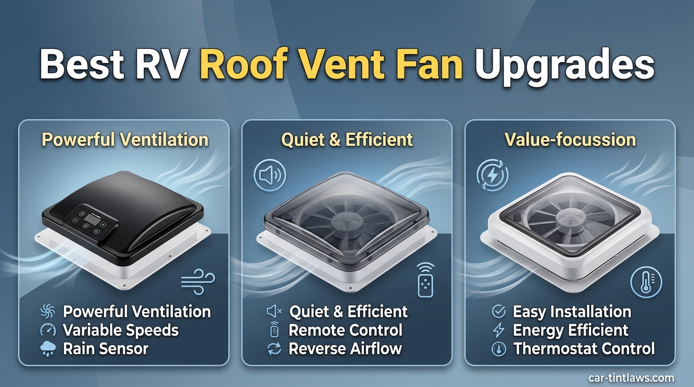 Best RV Roof Vent Fan Upgrades