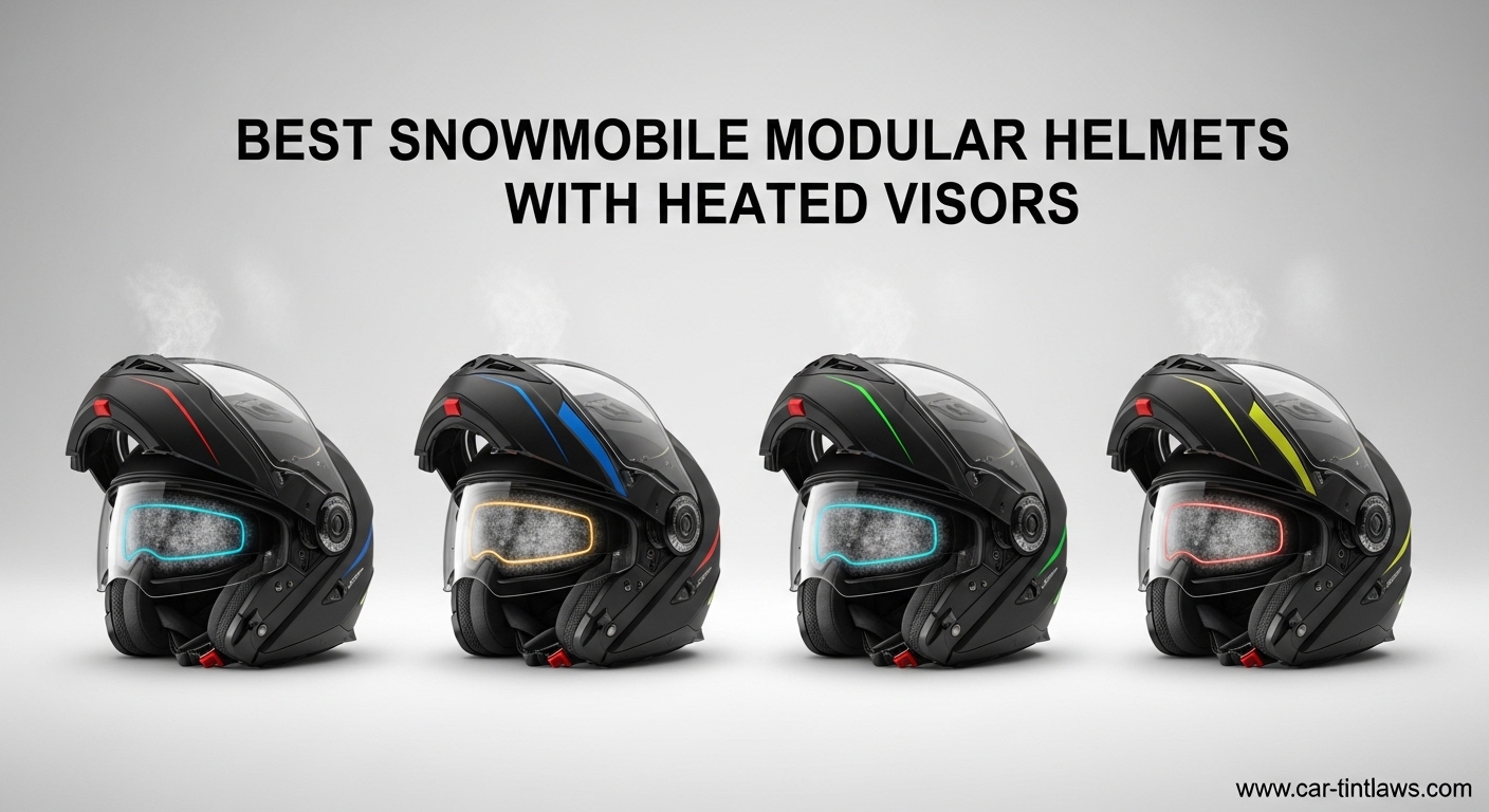 Best Snowmobile Modular Helmets With Heated Visors