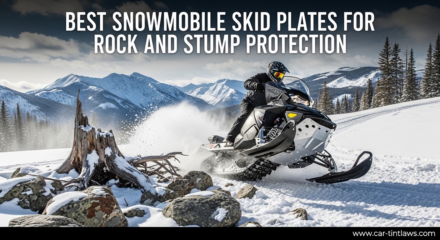 Best Snowmobile Skid Plates for Rock and Stump Protection