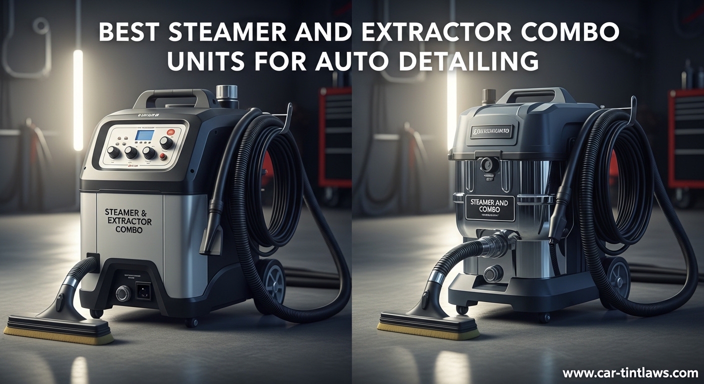 Best Steamer and Extractor Combo Units for Auto Detailing