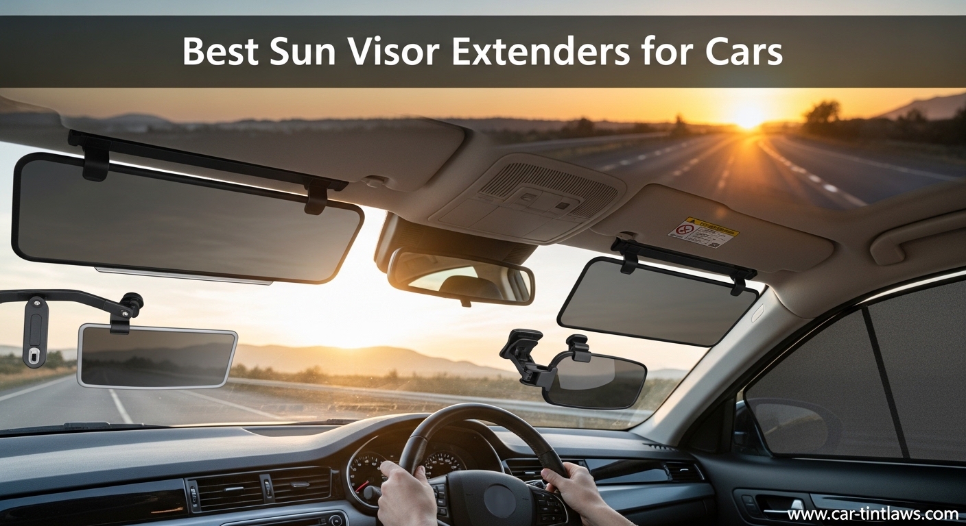Best Sun Visor Extenders for Cars