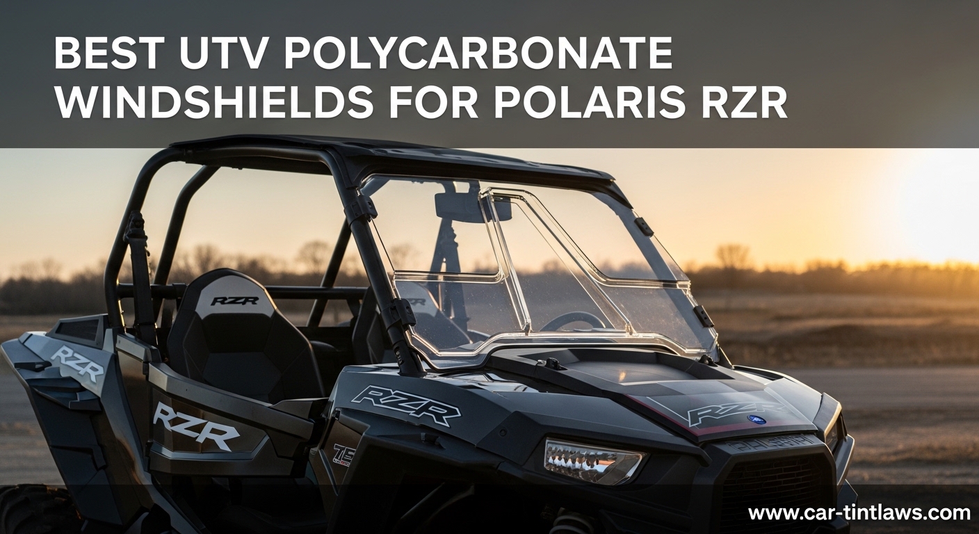 Best UTV Polycarbonate Windshields for Polaris RZR