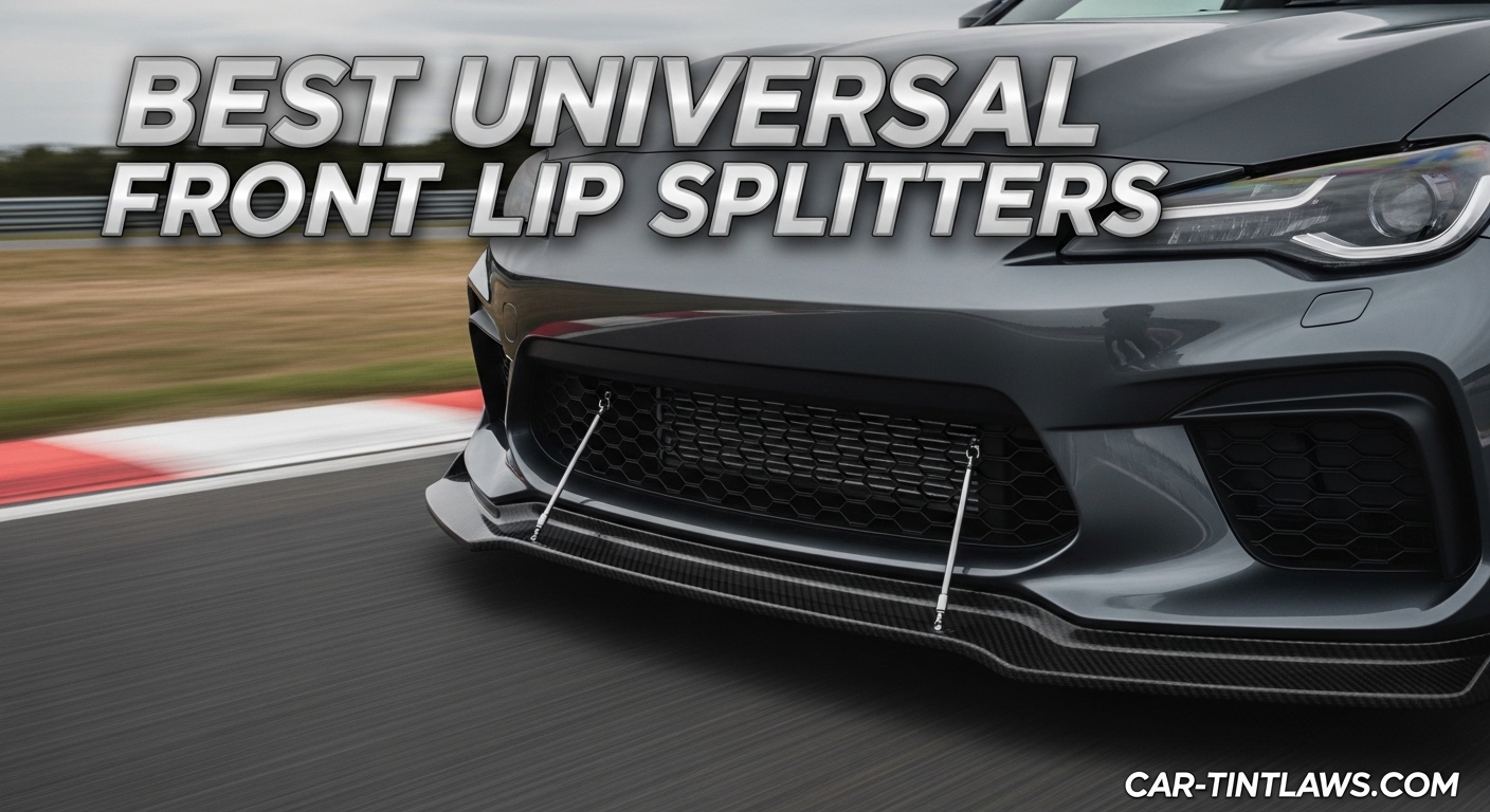 Best Universal Front Lip Splitters
