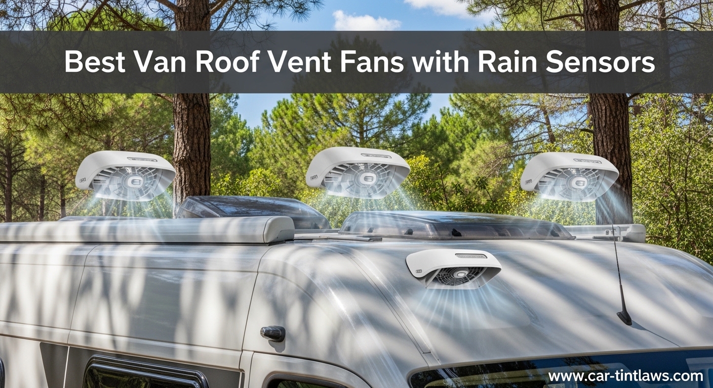 Best Van Roof Vent Fans with Rain Sensors