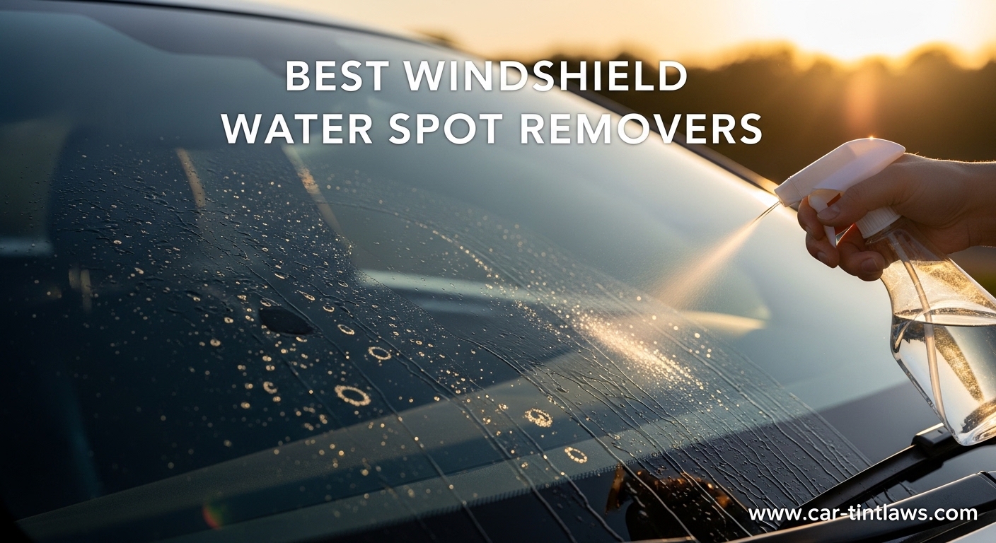 Best Windshield Water Spot Removers