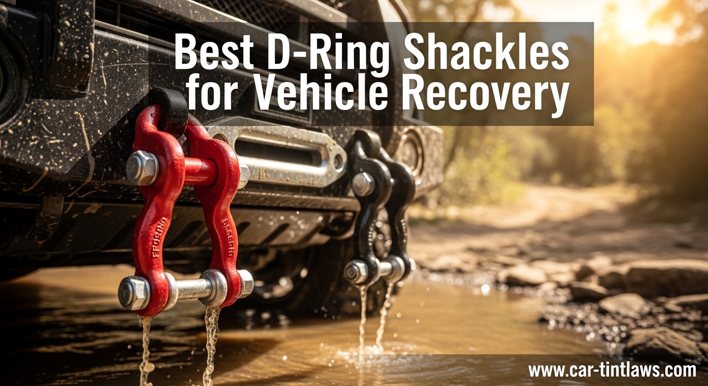 Best D-Ring Shackles for Vehicle Recovery
