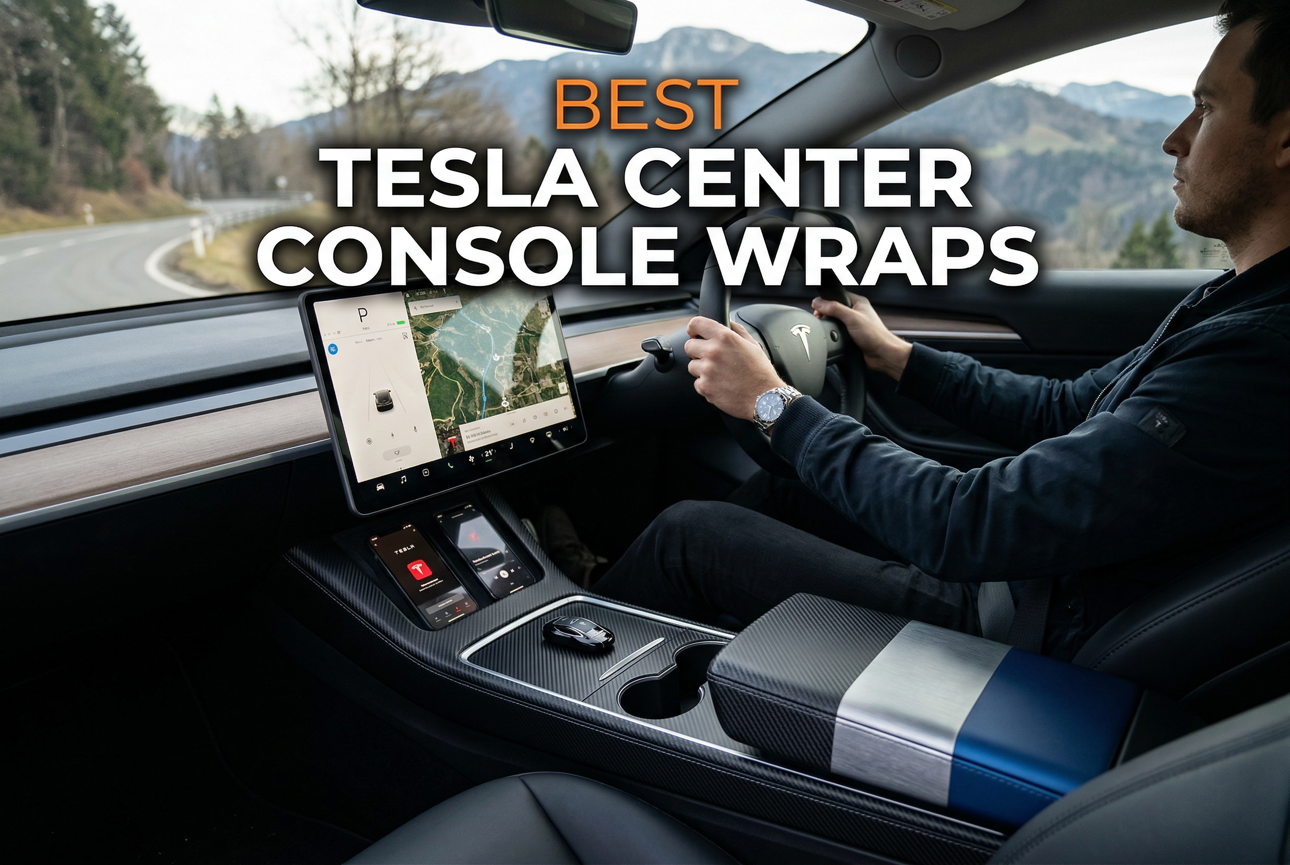 Best Tesla Center Console Wraps