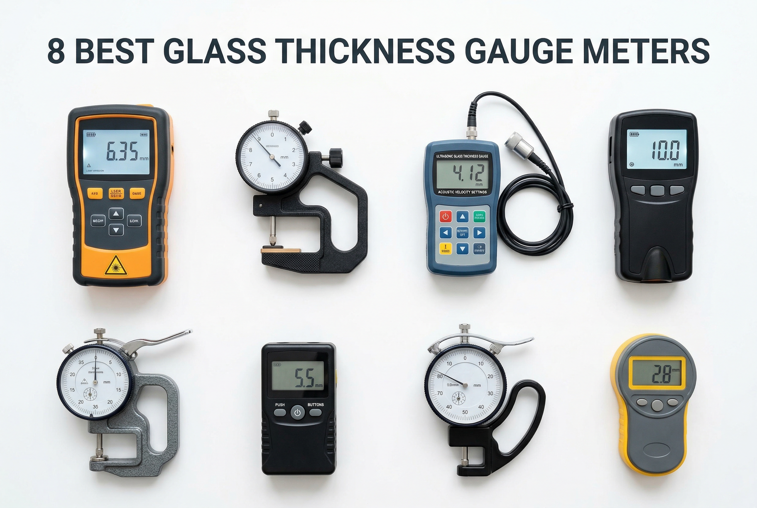 Best Glass Thickness Gauge Meters