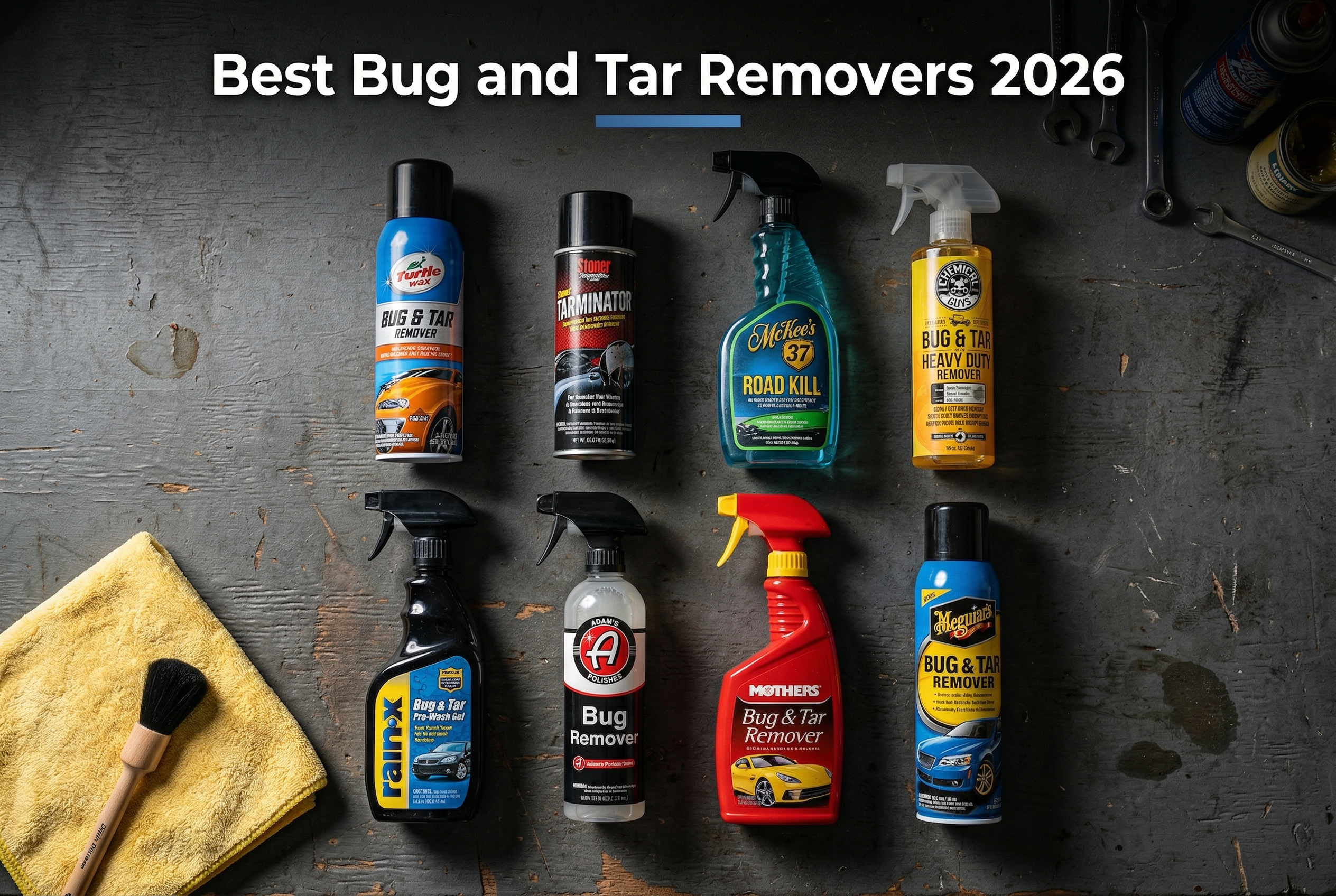 Best Bug and Tar Removers for Cars