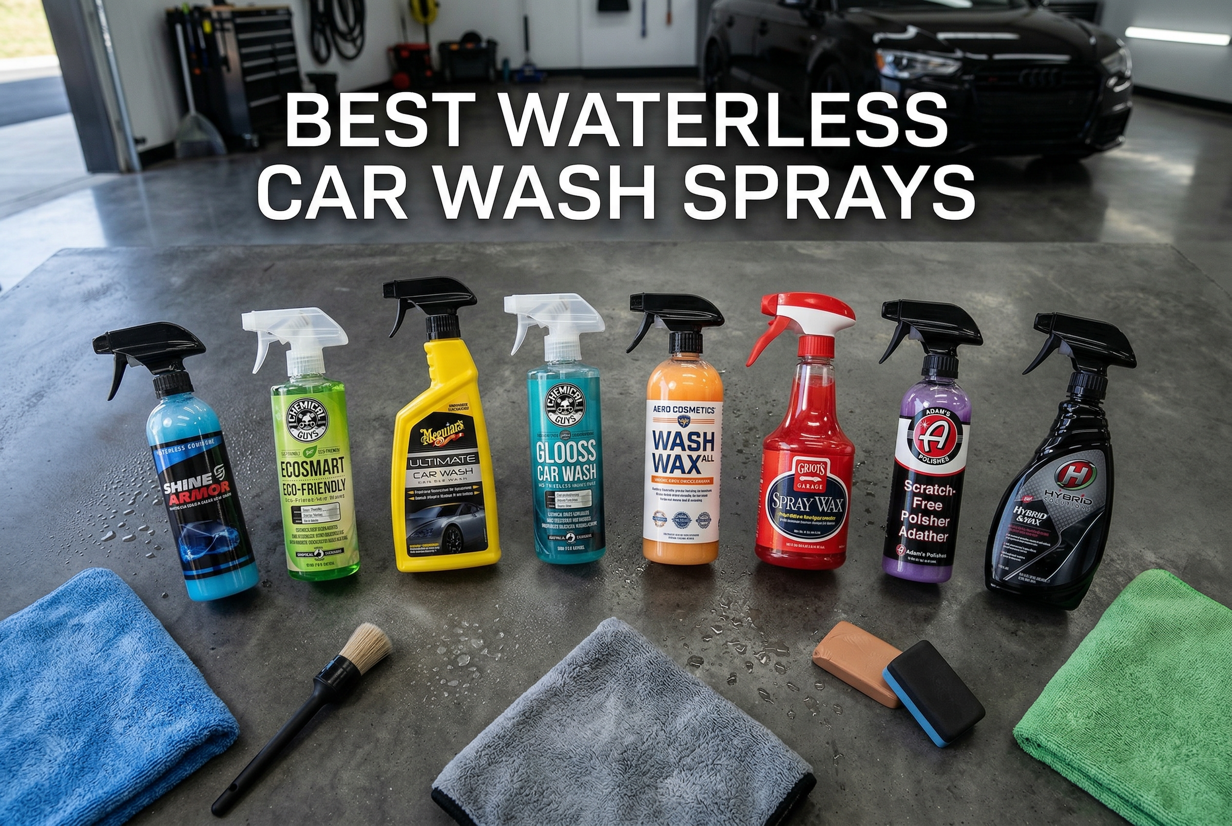 Best Waterless Car Wash Sprays