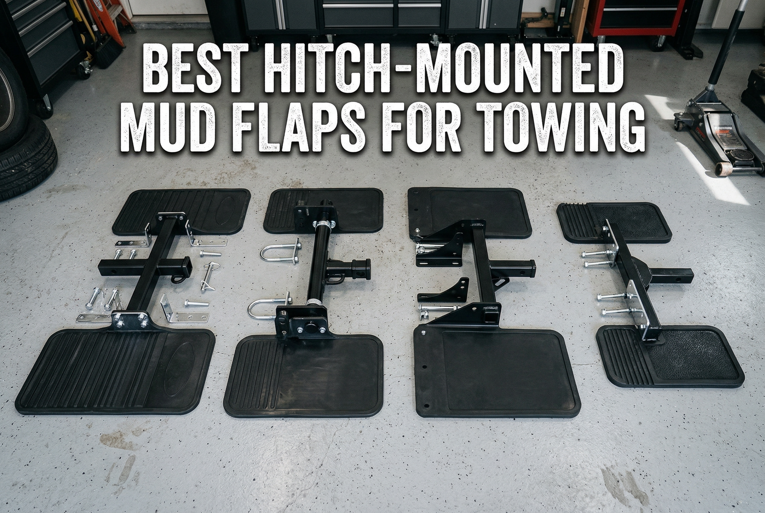 Best Hitch-Mounted Mud Flaps for Towing