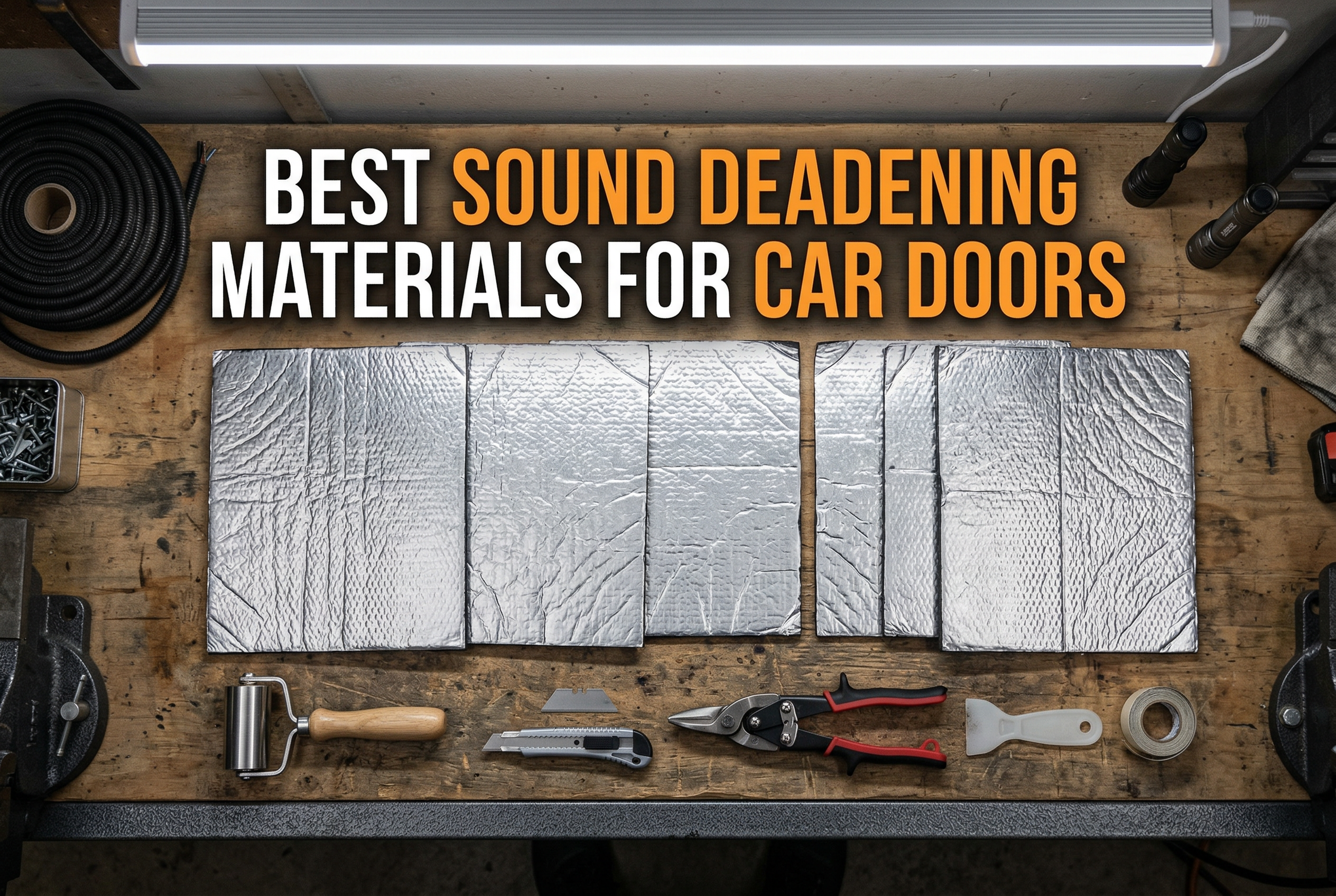 Best Sound Deadening Materials for Car Doors