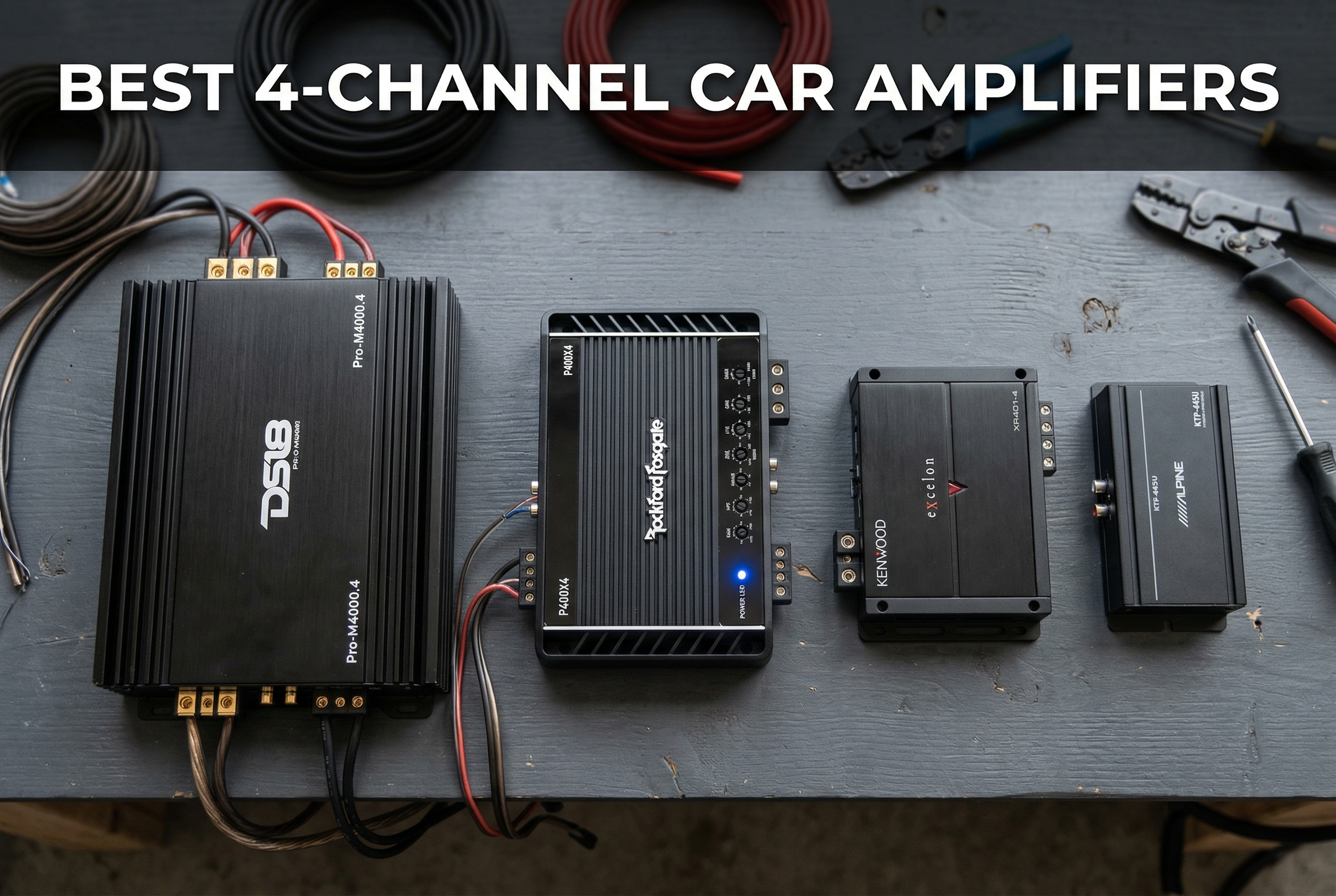 Best 4-Channel Car Amplifiers