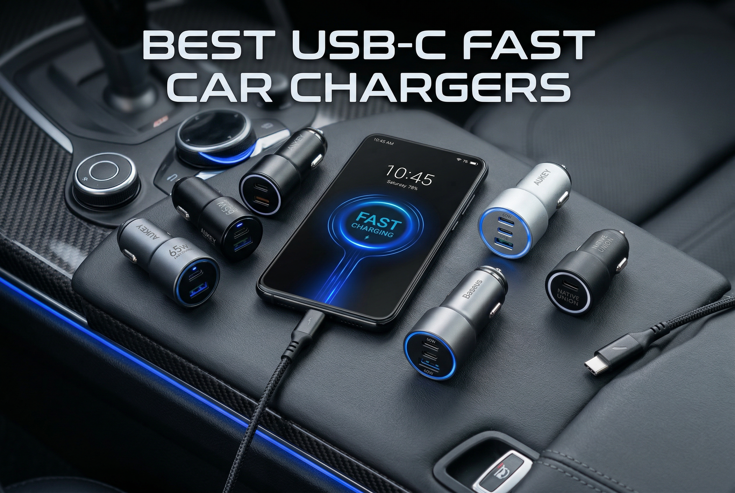 Best USB-C Fast Car Chargers