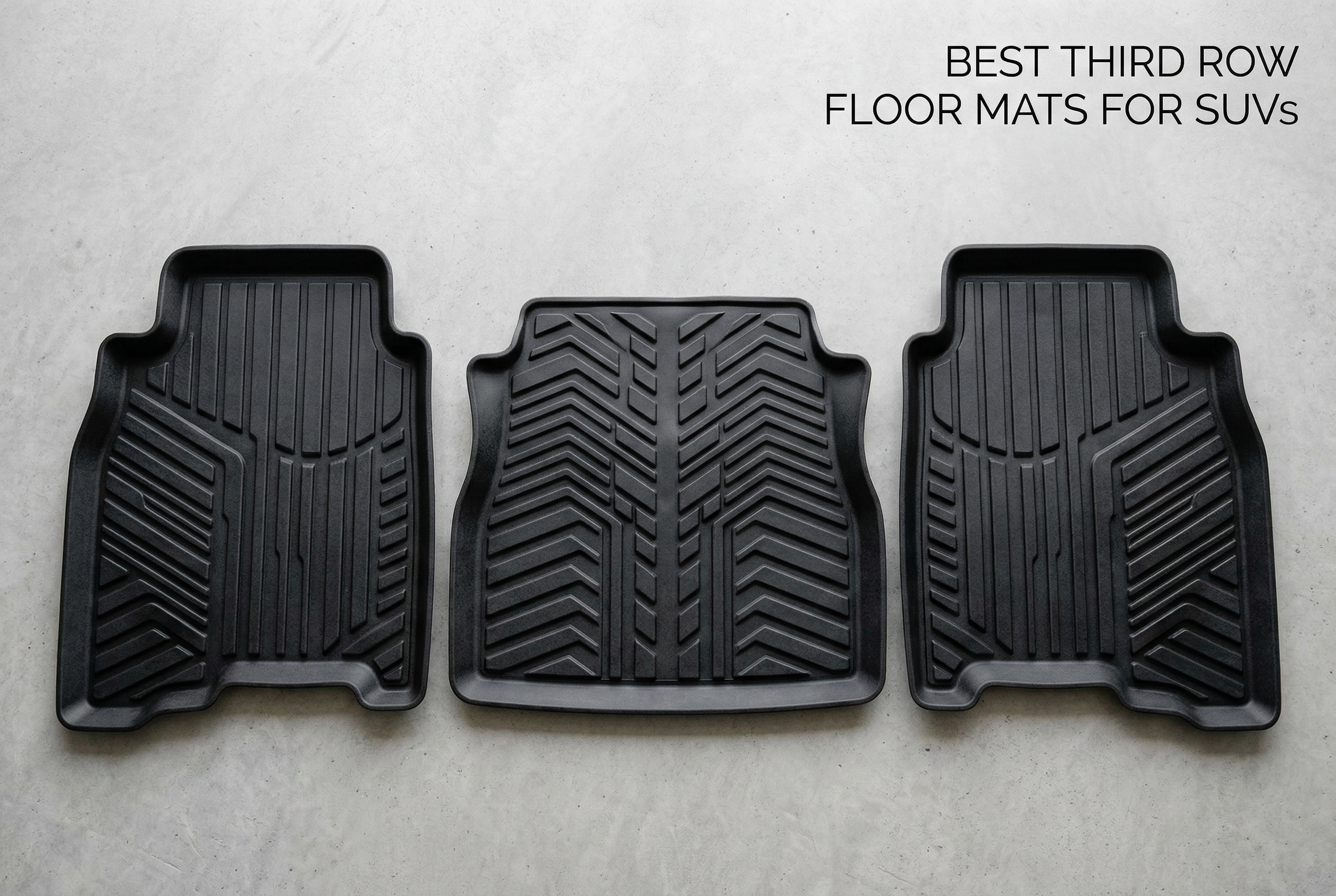Best Third Row Floor Mats for SUVs