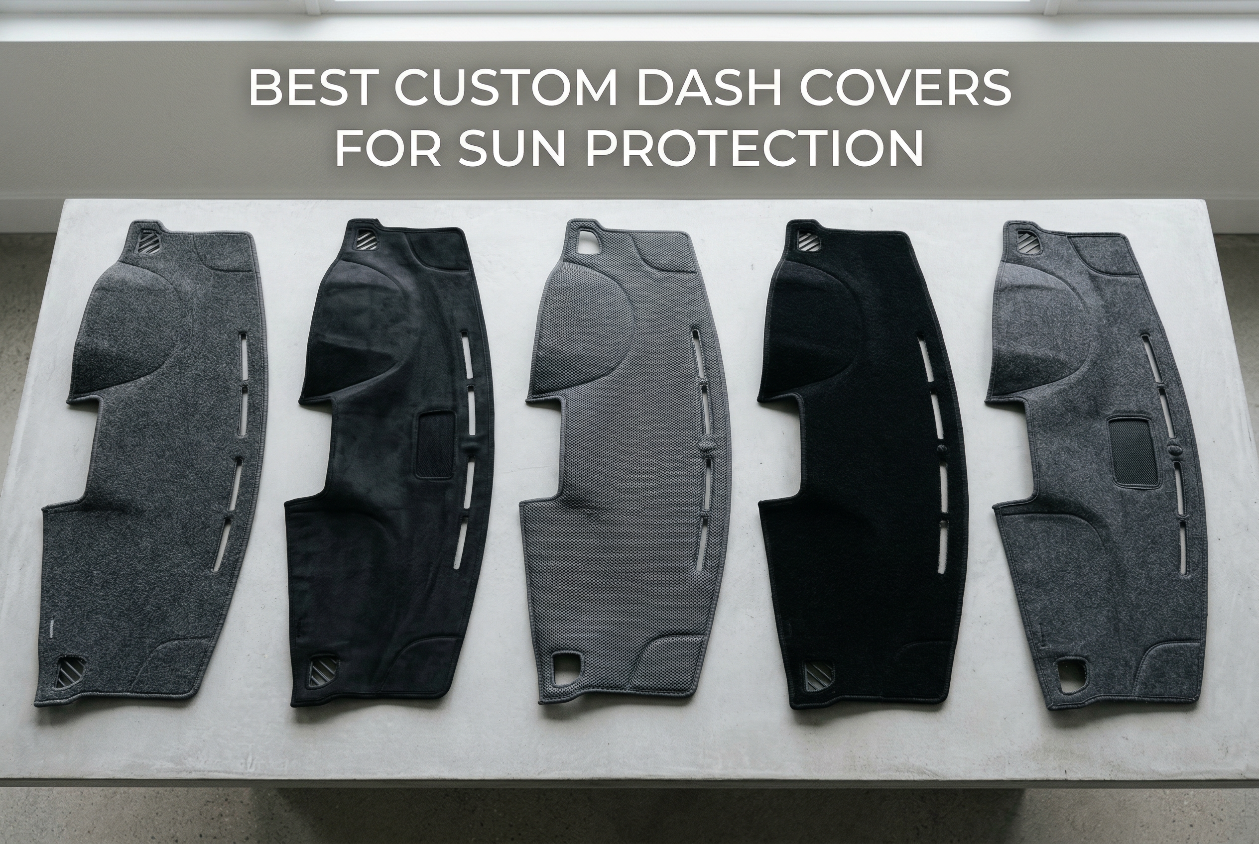 Best Custom Dash Covers for Sun Protection