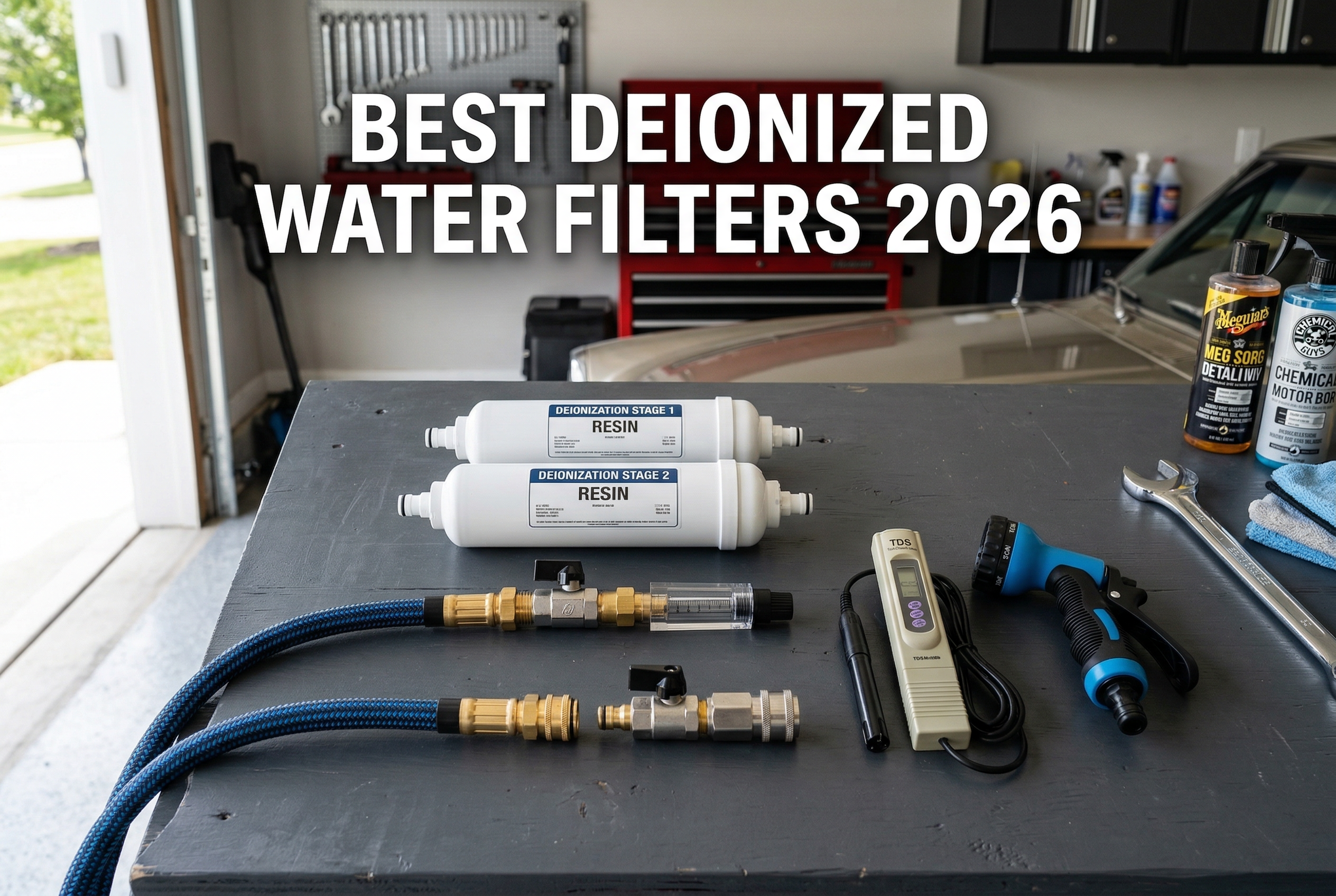 Best Deionized Water Filters for Spot Free Rinse