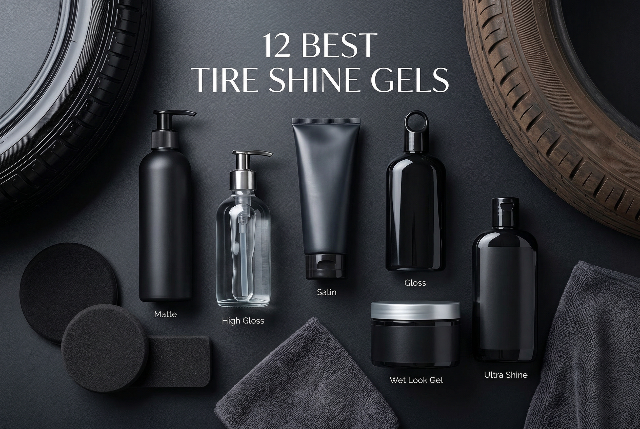 Best Tire Shine Gels for Long Lasting Gloss