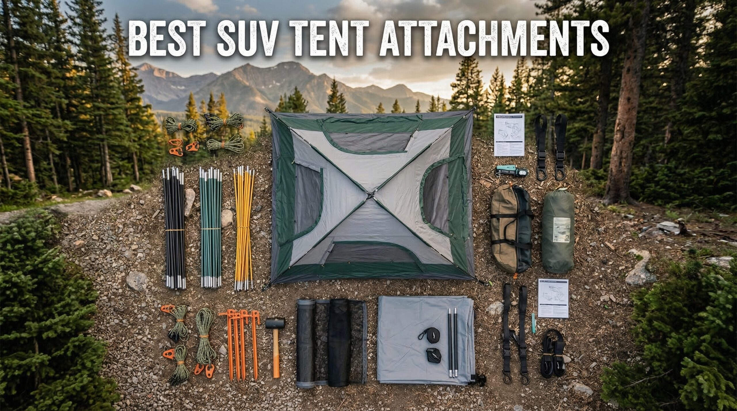 best SUV tent attachments and tailgate tents