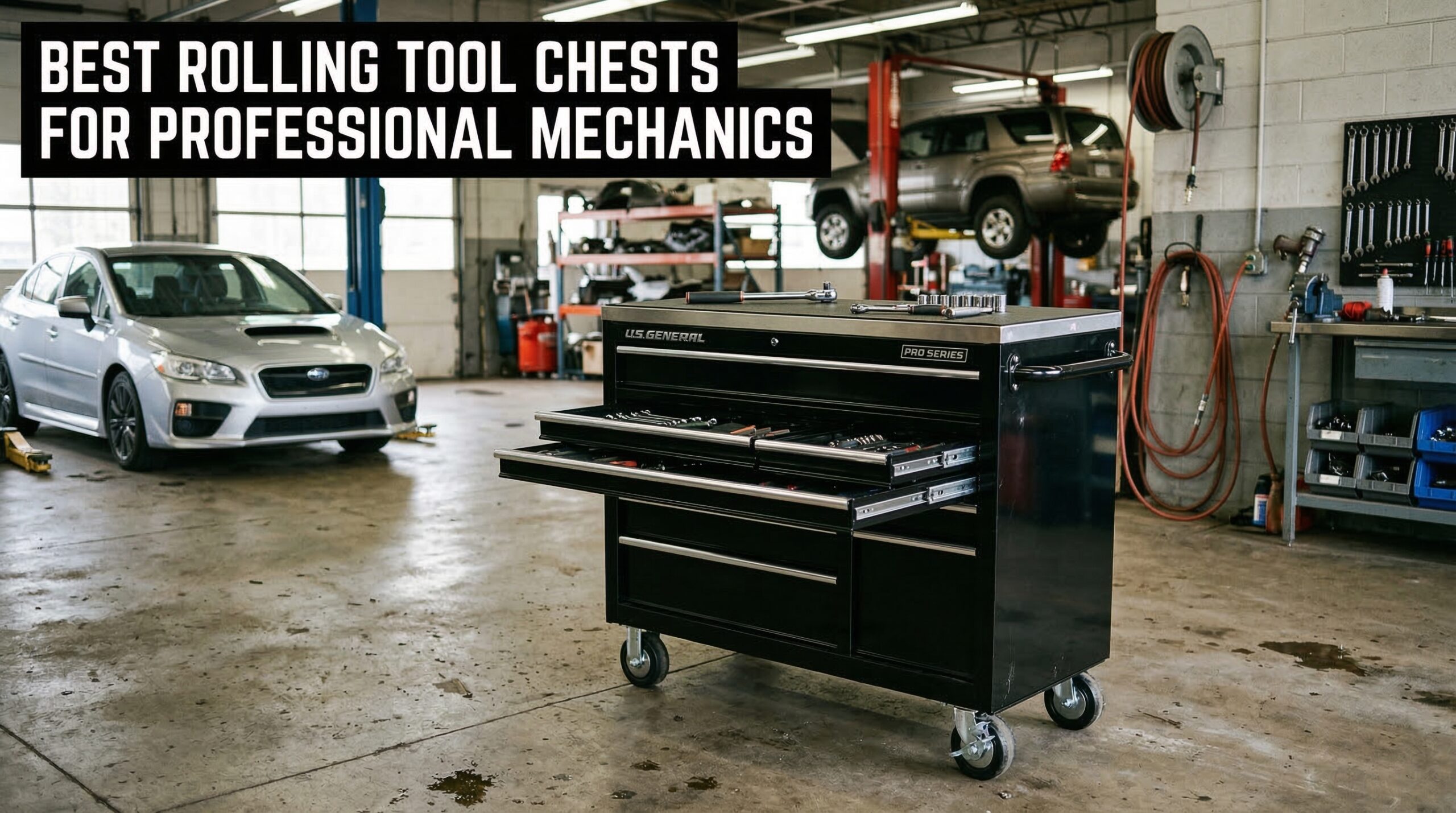 best rolling tool chests for professional mechanics