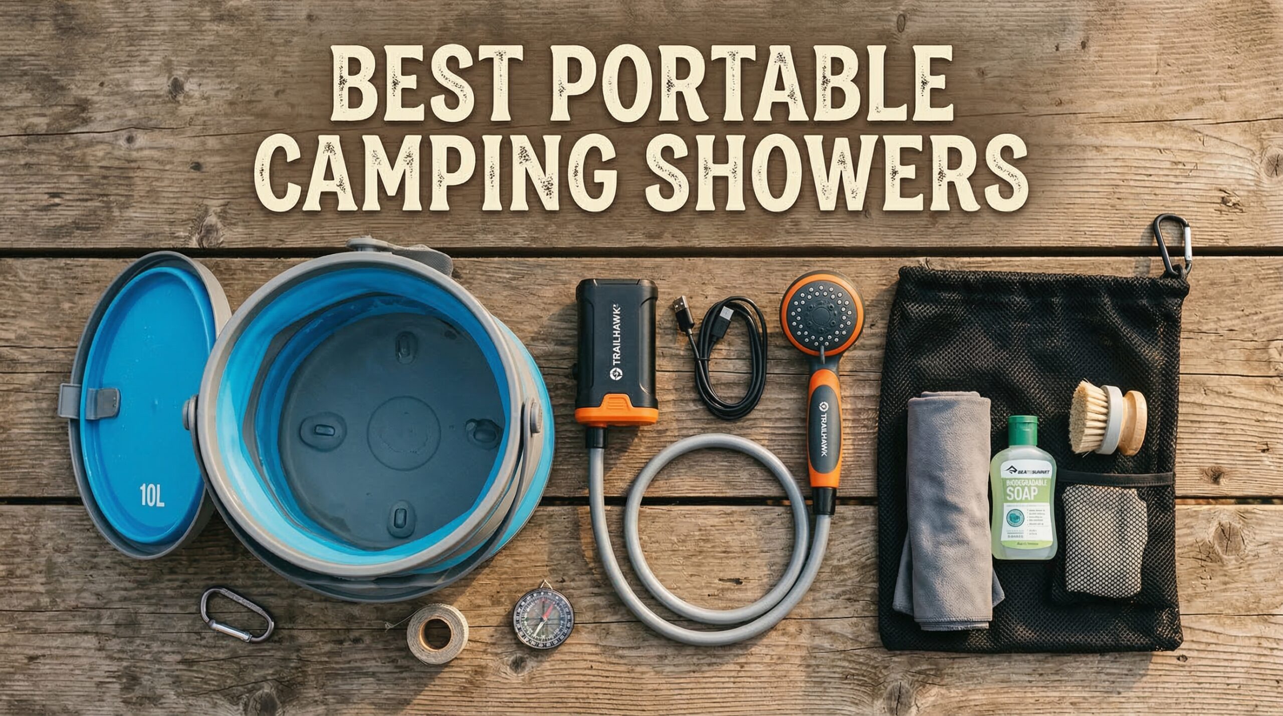 best portable camping showers for vehicle-based camping